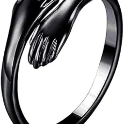 youbella Jewellery Gold Plated Hug Ring for Men and Women-picture-40