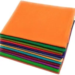 Mpower Glitz Colors Unstiched blouse piece material Silk Cotton Pack of 5-picture-12