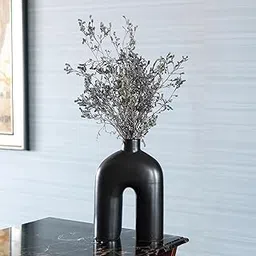 Dried German Statice Grass (100 Grams) Grey | Natural Dried Flower | Eco-Friendly Flowers for Home, Office, Bedroom, Table Decoration and Craft Items Corner (Without Vase Pot)-image-87