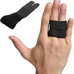 PROBEROS® Finger Splint for Pain Relief, Dual Finger Support for Basketball Player Volleyball Player, Athletes, Pain Relief Trigger Finger fix Splint straightening Fracture Finger Corrector (L)-picture-14
