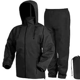 tln Premium Waterproof Raincoat for Men & Women | Lightweight, Breathable & Durable | Hooded Rain Jacket with Storage Pouch | All-Weather Protection-picture-24