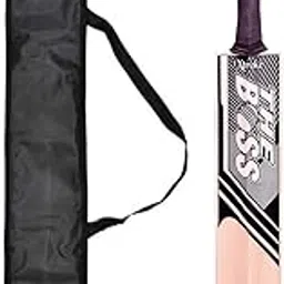 XTROKE The BOSS Edition Popular Willow Premium Cricket Bat with Tennis Ball and Bat Cover for Man's & Adult, Advance Play All Tennis Ball, Gully Cricket, Tournament Match (Size 05)-image-17