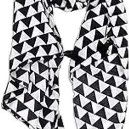 desibutik trends Appealing Muslin Printed Black And White Scarves/Stoles for Women SCARF37-picture-26