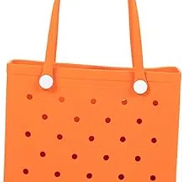 shopora Beach Tote Bag Breathable Beach Handbag Organizer For Swimming Beach Outdoor Orange | Womens Handbags & Bags-picture-28
