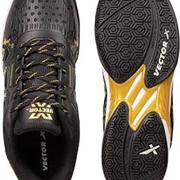 vector x Court Star Badminton All Rounder Shoes with Elegant Style Breathable Mesh + TPU Film Upper|Rubber Outsole, Lightweight & Comfort Indoor Sports Shoe for Boys Men Women-picture-24