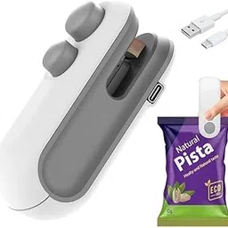 Copelle Portable Mini Sealing Machine, Handheld Packet Sealer for Food, Snacks, Chips, Fresh Storage, Plastic Bags Sealing Machine (Multi Color)-image-39