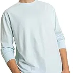 bewakoof Men's 100% Cotton Solid Oversized Fit Round Neck T-Shirt-picture-10