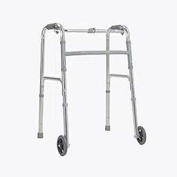 Elvito Dual Action Pro Walker with wheel-image-9