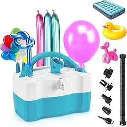 AGPTEK Air Pump for Inflatables Balloon Electric Air Balloon Pump Quick-Fill Inflator Deflator-image-33