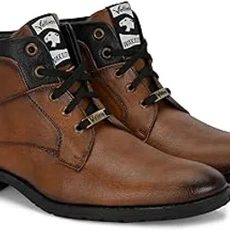 vellinto FRONTIER Trendy Mid-Ankle Synthetic leather Boots For Men-picture-13