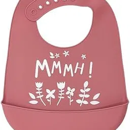 Chinmay Kids Lightweight Waterproof Silicone Baby Bib – Easy-Wipe, Soft & Adjustable Feeding Bib for Infants & Toddlers (Unisex) | Parent-picture-11