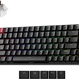 Keychron K2 75% Layout QMK Wireless and Wired Options Mechanical Keyboard with Keychron Super Brown Switch, RGB Backlit with Shine-Through Double-Shot PBT Keycaps for Mac Windows-Version 3-picture-13