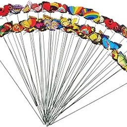 ATORSE Garden Yard Planter Butterfly Stakes Dragonfly Decoration Butterfly 12cm-picture-25