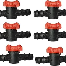 Pinolex® Drip Irrigation Accessories 16mm Pipe Fittings - Straight Connector with Tap (100 pcs)-picture-18