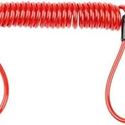 The Style Sutra 1.5m Safety Lanyard Spring Coil Rope Disc Brake Lock Reminder Cable Red|Motors | Parts & Accessories | Motorcycle Accessories |1 X Safety Lanyard-picture-16