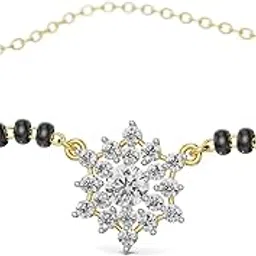 emori | Seher Mangalsutra in 14KT Gold for Women | Yellow | Authentic & Certified Lab Diamonds-picture-10