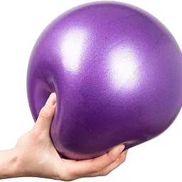 Urdhvamurti Mini Exercise Ball 9inch/23cm Small Yoga Ball Soft Pilate Ball Home Training Abdominal Workouts, Anti Burst and Slip, with Inflatable Straw for Therapy, Barre, Core Trainings-picture-23