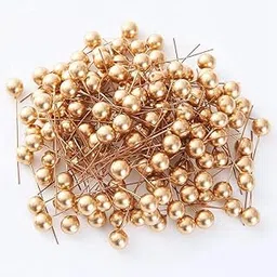 Forty Wings 50 Pcs Golden Fake Artificial Christmas Berries Cherries for Christmas Decoration Items Christmas Craft Making Wreath and Garlands (Golden)-picture-25