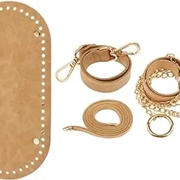 TRENDYNEST® 5Pcs/Set Pu Leather Crochet Bag Bottom Base Draw Strap Diy Bag 12X25Cm | Womens Handbags & Bags | Handbag Accessories-image-64