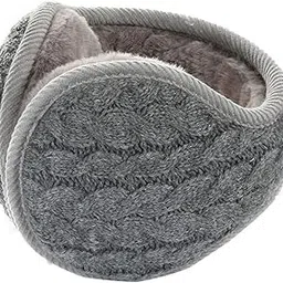 kqueenstar direct Warm Earmuffs - Winter Ear Muffs Classic Fleece Earmuffs Wraparound Solid Soft Plush Unisex Outdoor Snowboarding Ear Warmers Ear Protector Men Women Foldable-picture-38