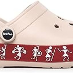 yoho Hacker Clogs for Women | All-Day Comfort | Vibrant Style | Easy Care | Unique Tribal Print | Indoor-Outdoor Versatility-picture-3