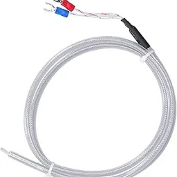 K Type Thermocouple, Quick Response PT100 Temperature Sensor Probe 0‑200℃ PTFE Protective Sleeve for Instrumentation-picture-14