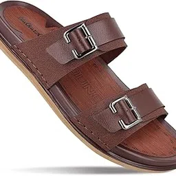 walkaroo PLUS Bounceez Buckle Strap Sandals for Men, Comfortable and Water Resistant Footwear - WGP53090-picture-11