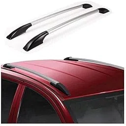 Universal Car Roof Rail Stylish with Adhensive Tape for All Cars and All Models Silver, 122CM-picture-17