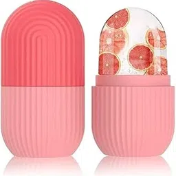 Miorica Face Ice Roller for Men & Women – Reusable & Unbreakable Face Massager for Glowing Skin, Puffy Eyes & Relaxation – Ice Cube Roller for Skin Care (Multicolor)(Pack of 2)-image-27