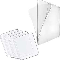 Double Side Sticker - Self Adhesive Tape Double Sided Heavy Duty Tap for Wall Washable Sticky Patch Clear Removable Stickers for Home Kitchen, Office, Wall, Car Pack of 10 Pcs-picture-18