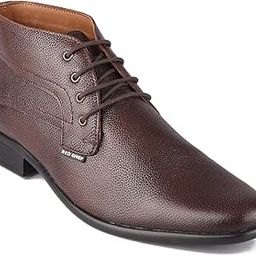 red chief Loafer Non-Lace Up | Men's Formal Shoes for Office | Rubber Sole | Black | RCN2381-picture-4