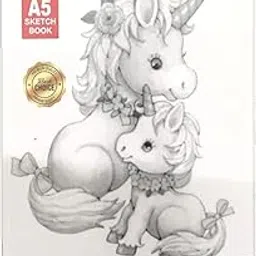 True-Ally 50 Sheet A5 200GSM Sketch book 5.8 x 8.3 Inch | Top Spiral-Bound Sketchpad for Artists | Sketching and Drawing Acid Free Paper, for Doodling (Pack of 1, Assorted Top design)-image-16