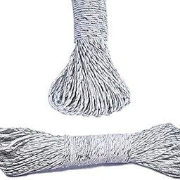 Babique Nylon Rope Cloth Hanging Rope, Farm Rope Fencing for Both Indoor and Outdoor Purpose (10 Meter) Multicolour-picture-55