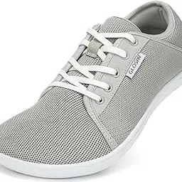 glosiw Men's Minimalist Barefoot Shoes Wide Toe Box Casual Walking Shoes Zero Drop Sole Gym Workout Shoes-picture-12