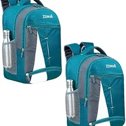 zerus Combo of 2 Backpacks for Men & Women Stylish School College Bag & Travel Backpack-picture-33