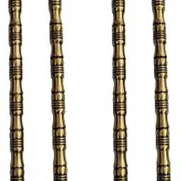 Proniks Stainless Steel saliya 16MM Curtain Hook Hanging Accessories Set in PVD Coating Copper Antique Brass Finishing for Swings and jhula for Home Indoor Outdoor and Gardens (Pack of 4)-picture-25