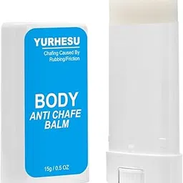 Travel Size Anti-Chafe Body Stick, Fragrance-Free Skin Balm to Prevent Friction and Chafing on Thighs, Arms, Chest, and More, Long-Lasting Protection in a Compact 0.5 oz Stick-image-36