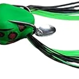 AUF Fishing Hook Isa Fish Top Water Frog Lure -(Green)-picture-19