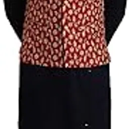 sojanya (Since 1958 Men's Cotton NavyBlue Kurta and White Pyjama Beige Embroidery Nehru Jacket-picture-41