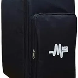 Mexa Cajon Bag Padded Waterproof Fabric With Carry Handle and Shoulder Straps Universal Size For All Size Cajon (Black)-picture-20