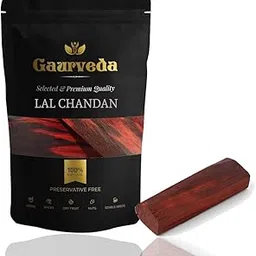 GAURVEDA Lal Chandan - Red Chandan Stick – Authentic Sandalwood for Ayurveda, Wellness, and Rituals (1 Stick)-picture-36