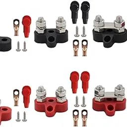 Bnf Power Distribution Terminal Block Kits 48V for Truck Car RV Red Single Stud| Automotive Tools & Supplies| Other Auto Tools & Supplies-image-62
