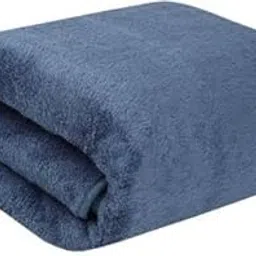 Jiqop 100% Bamboo 500 GSM Large Bath Towel | Ultra Soft, Absorbent, Light Weight, & Quick Dry Towel for Bath, Travel, Gym, Beach, Pool, and Yoga for Unisex | Size - 72 X 152 cms Color - (D Blue)-image-7