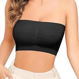 Women Strapless Padded Bra Seamless Wireless Tube Top Bra-picture-13
