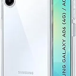 CEDO Samsung Galaxy A06 (4G) / A06 (5G) Bumper Case | Soft Jel Flexible Thin Full Protection Shock Proof Clear TPU Back Case Cover for Samsung Galaxy A06 (4G) (Transparent) image 1