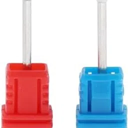 SECRET DESIRE 2x Nail Drill Bits Ball Head Quartz Rotary Burrs Cuticle Clean Manicure Bit Pink+Blue|Nail Care, Manicure & Pedicure|Manicure/Pedicure Tools & Kits-image-59