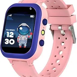 GameSir Q15 Kids Smart Watch – 1.44" TFT Display | 3G/4G SIM Support | GPS Tracking & Two-Way Calling | Water Rasistence| Learning & Gaming Apps Smartwatch for Boys & Girls-(Pink)-picture-31