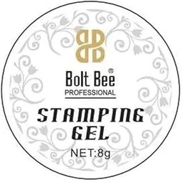 Brille Bee® Professional Stamping Gel – Soft Gel UV/LED for Nail Extension & Nail Art – Manicure Set (White, 8G)-image-45
