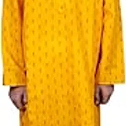 yuvina fashion Boys Yellow Colour Kurta Co-Order-picture-33
