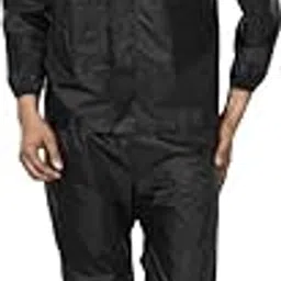 chacko Men's Waterproof Jacket & Trousers Suit Set Rainsuit Wind Resistant, Lightweight & Breathable Rain Coat_Pack Of 01-picture-14